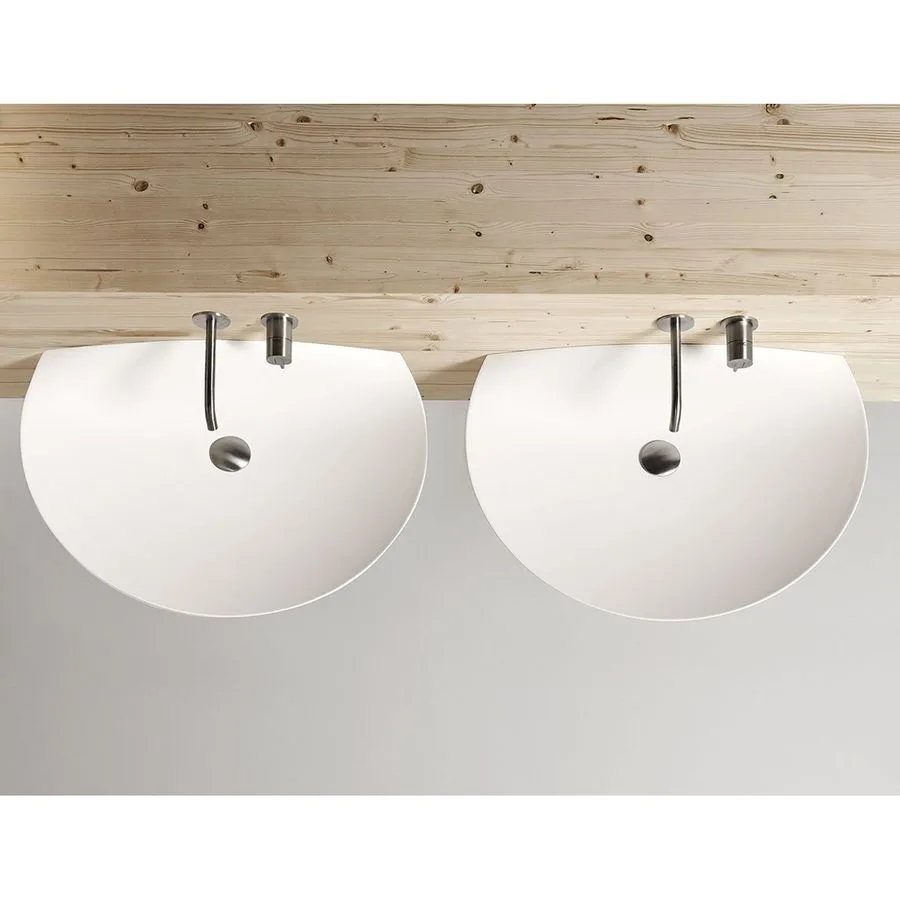 Умывальник подвесной Antonio Lupi Venere 400х600 мм, белый (VENERE Bianco_cr) - Фото 3